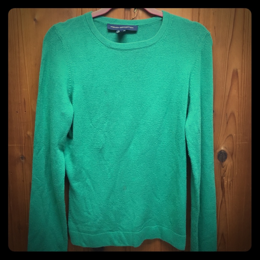 French Connection Green Sweater